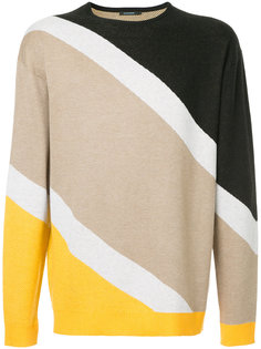 свитер в полоску дизайна колор-блок Guild Prime