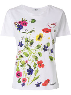 футболка с цветочным принтом Blugirl