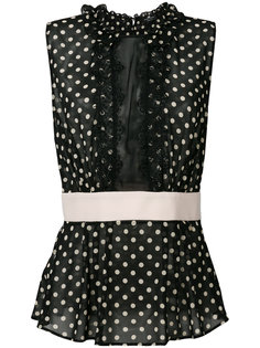 топ в горох  Elisabetta Franchi