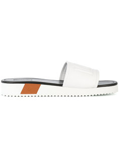 шлепанцы с логотипом Loewe
