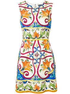 платье Abito с узором Dolce & Gabbana