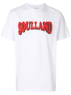 logo print T-shirt Soulland