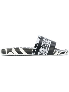 шлепанцы Baroccoflage Versace
