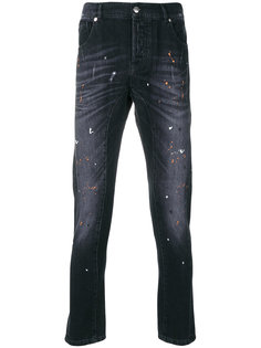 джинсы с потертой отделкой Les Hommes Urban