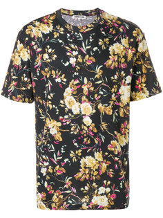 футболка с цветочным принтом McQ Alexander McQueen