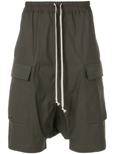 шорты карго с заниженной проймой Rick Owens