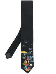 декорированный галстук Prada