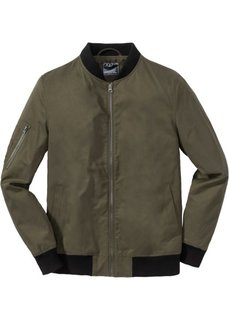 Куртка-блузон Regular Fit (темно-оливковый) Bonprix