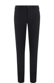 Шерстяные брюки прямого кроя Giorgio Armani