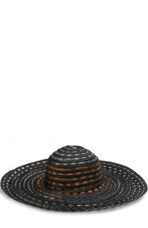 Пляжная шляпа с соломенной отделкой Missoni