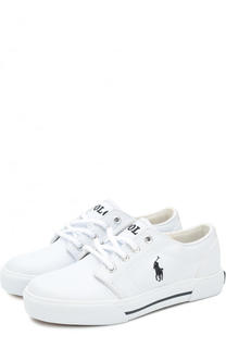Резиновые кеды на шнуровке Polo Ralph Lauren