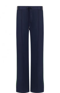 Брюки прямого кроя с лампасами Versace