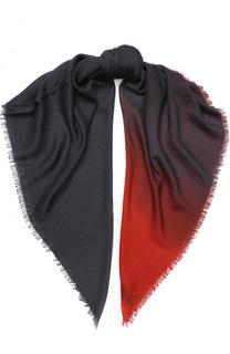 Шерстяной шарф с необработанным краем Ermenegildo Zegna