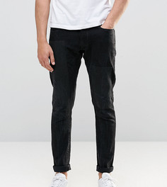 Черные выбеленные состаренные джинсы слим G-Star 3301-A - Черный