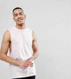 Майка с заниженными проймами ASOS TALL - Розовый