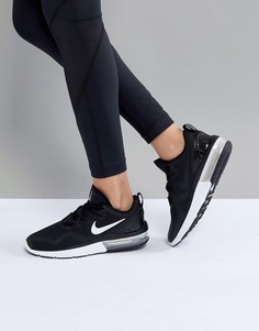 Черно-белые кроссовки Nike Running Air Max Fury - Черный