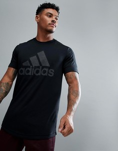 Черная футболка adidas Athletics CE2198 - Черный