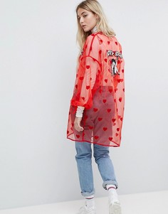 Кимоно Lazy Oaf X Betty Boop - Розовый