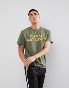 Классическая футболка с логотипом Cheap Monday - Серый