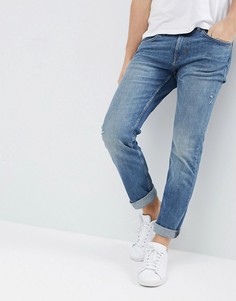 Светлые узкие джинсы Esprit - Синий