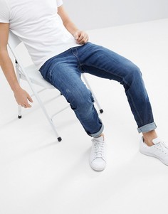 Выбеленные узкие джинсы Esprit - Синий