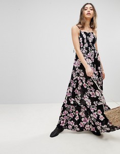 Платье макси Free People Garden Party - Серый