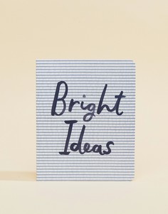 Блокнот с надписью Bright Ideas Kate Spade - Мульти