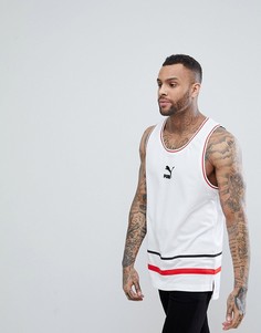 Майка с логотипом Puma - Белый
