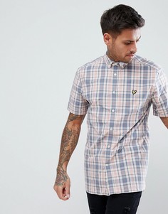 Розовая рубашка в клетку Lyle & Scott - Розовый