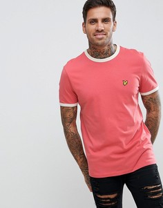Бледно-розовая футболка Lyle & Scott - Розовый