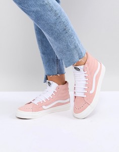 Высокие кроссовки Vans - Розовый