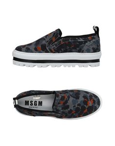 Низкие кеды и кроссовки Msgm