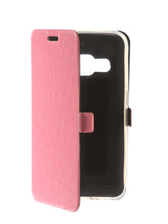 Аксессуар Чехол Samsung Galaxy J1 2016 CaseGuru Magnetic Case Glossy Light Pink 101043