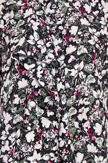 Шелковая блузка с цветами Acne Studios