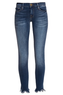 Синие джинсы с потертым эффектом Frame Denim