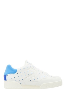 Белые кроссовки с голубыми точками Stella Mc Cartney