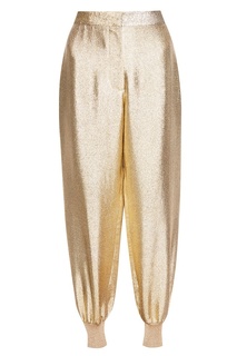 Золотистые брюки-джоггеры Stella Mc Cartney