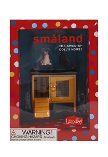 Набор игровой Lundby Животные для домика. Смоланд. Кролики и домик.