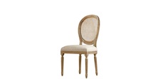 Стул с ротанговым плетением "Louis rattan side chair" Gramercy