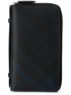 бумажник в клетку Burberry
