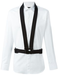 рубашка с ремешками  Dsquared2