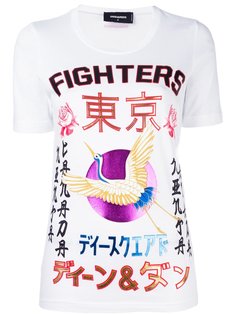 футболка Fighters Dsquared2