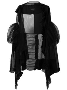 куртка из тюля с оборками Simone Rocha