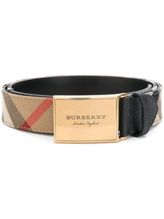 ремень в клетку House check Burberry