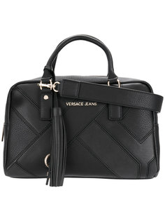 сумка-тоут с панельным дизайном и логотипом Versace Jeans