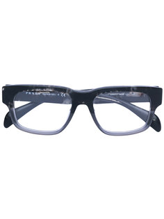 очки в оправе прямоугольной формы Prada Eyewear