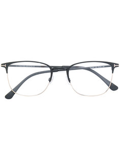 очки с квадратной оправой Tom Ford Eyewear