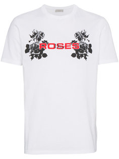 футболка с принтом Roses Dior Homme