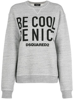 Be Cool Be Nice sweatshirt Dsquared2