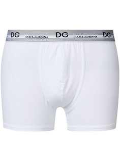 боксеры с логотипом на поясе Dolce & Gabbana Underwear